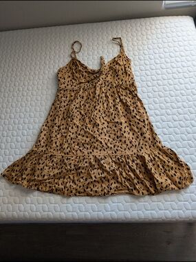 Trixxi Animal Print Mini Dress